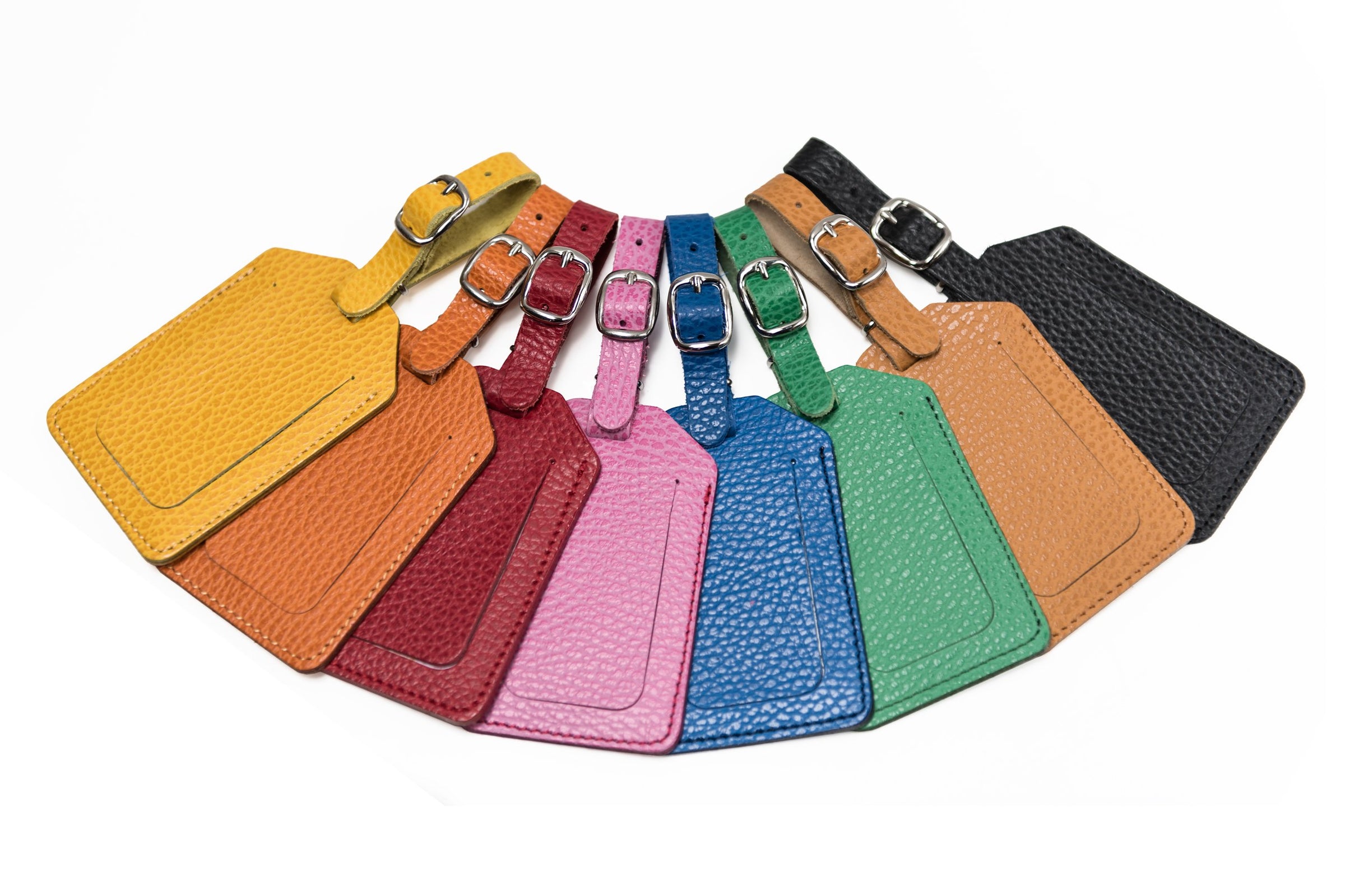 Kofferzubehör Adresshalter Gelb Orange Rot Pink Blau Grün Schwarz