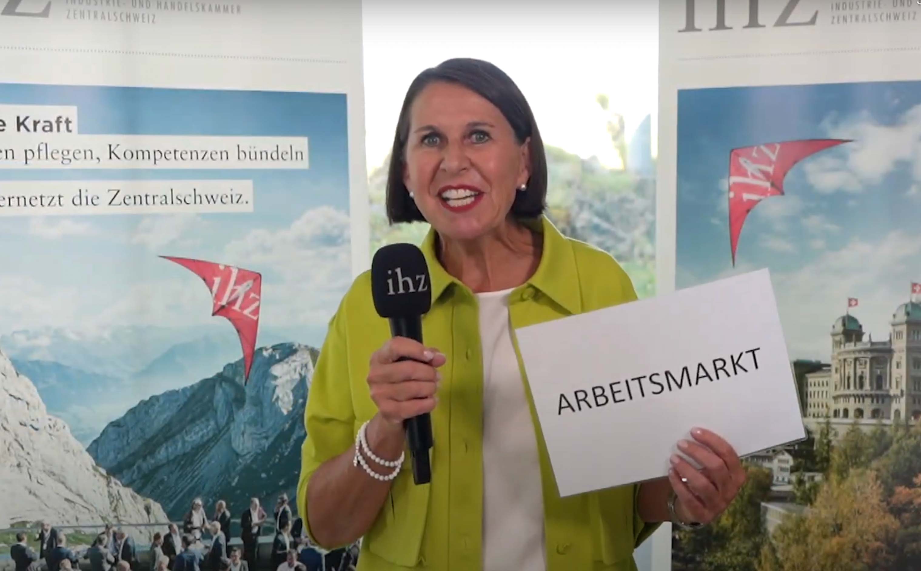 Marion Klein beim 13. Zentralschweizer Wirtschaftsforum