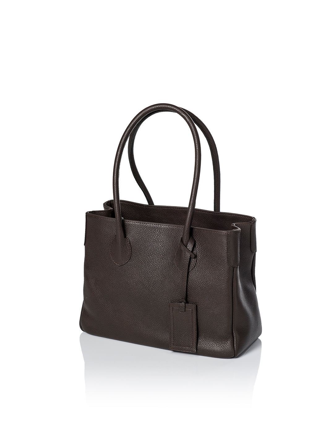 Frontansicht Damenhandtasche - Loris Nr. 6 Shopper, braun