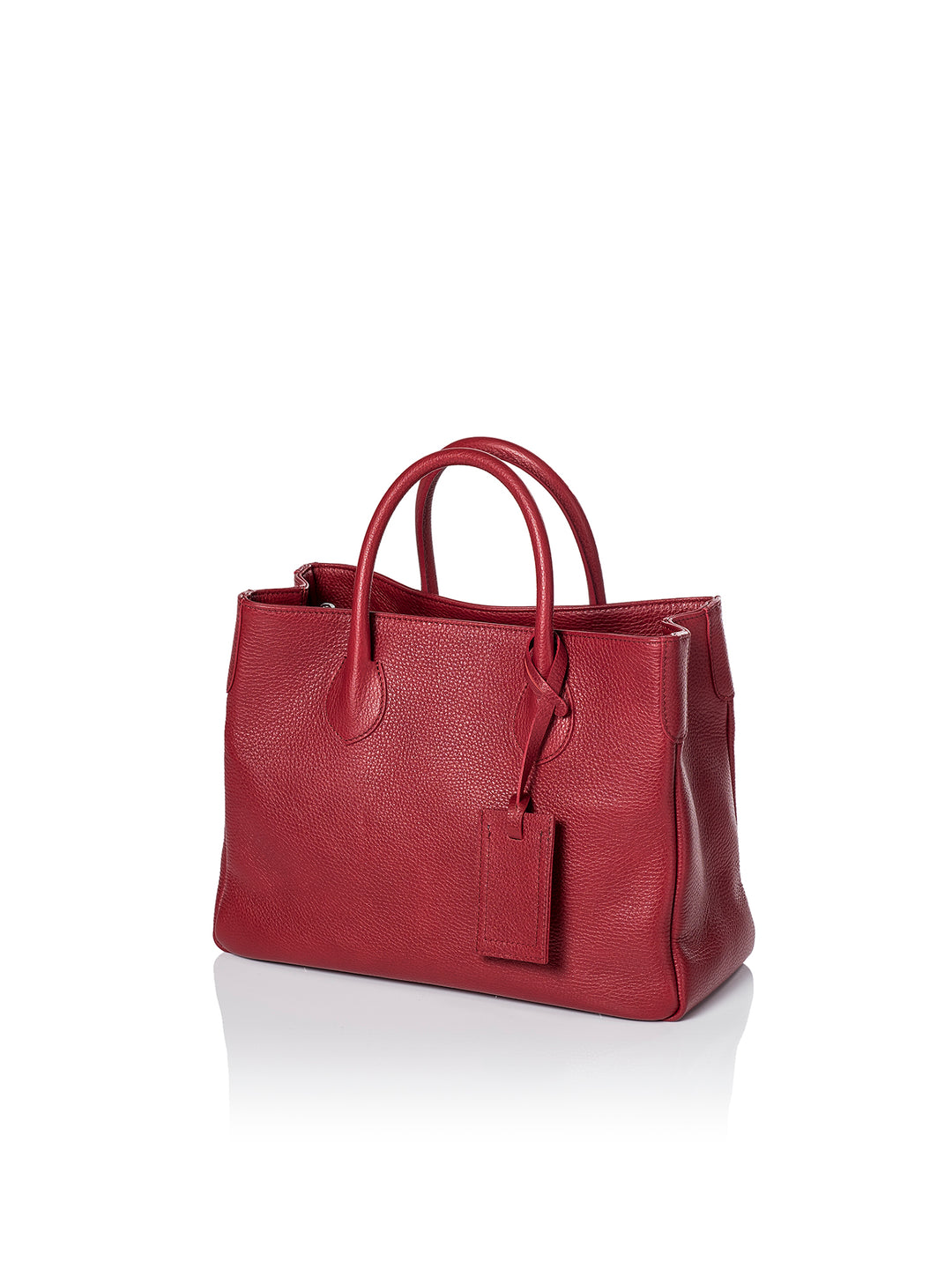 Frontansicht Damenhandtasche - Loris Nr. 16 Shopper, rot
