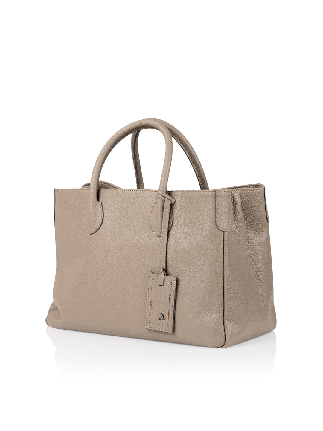 Frontansicht Damenhandtasche - Loris Nr. 07 Shopper, beige