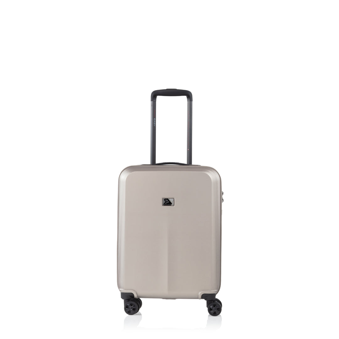 Frontansicht Handgepäck - Genius Cabin Trolley S, taupe