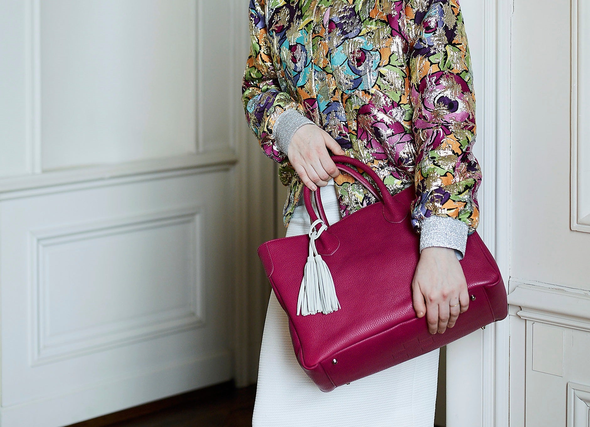 Handtasche aus Leder für Damen