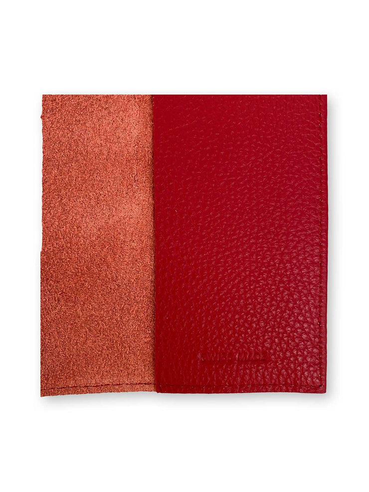 Cover for notebook A5 (red) Swiss Made