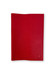 Cover for notebook A5 (red) Swiss Made