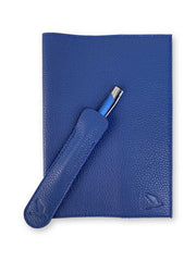 Cover for notebook A5 (blue) Swiss Made