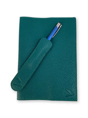 Cover for notebook A5 (green) Swiss Made