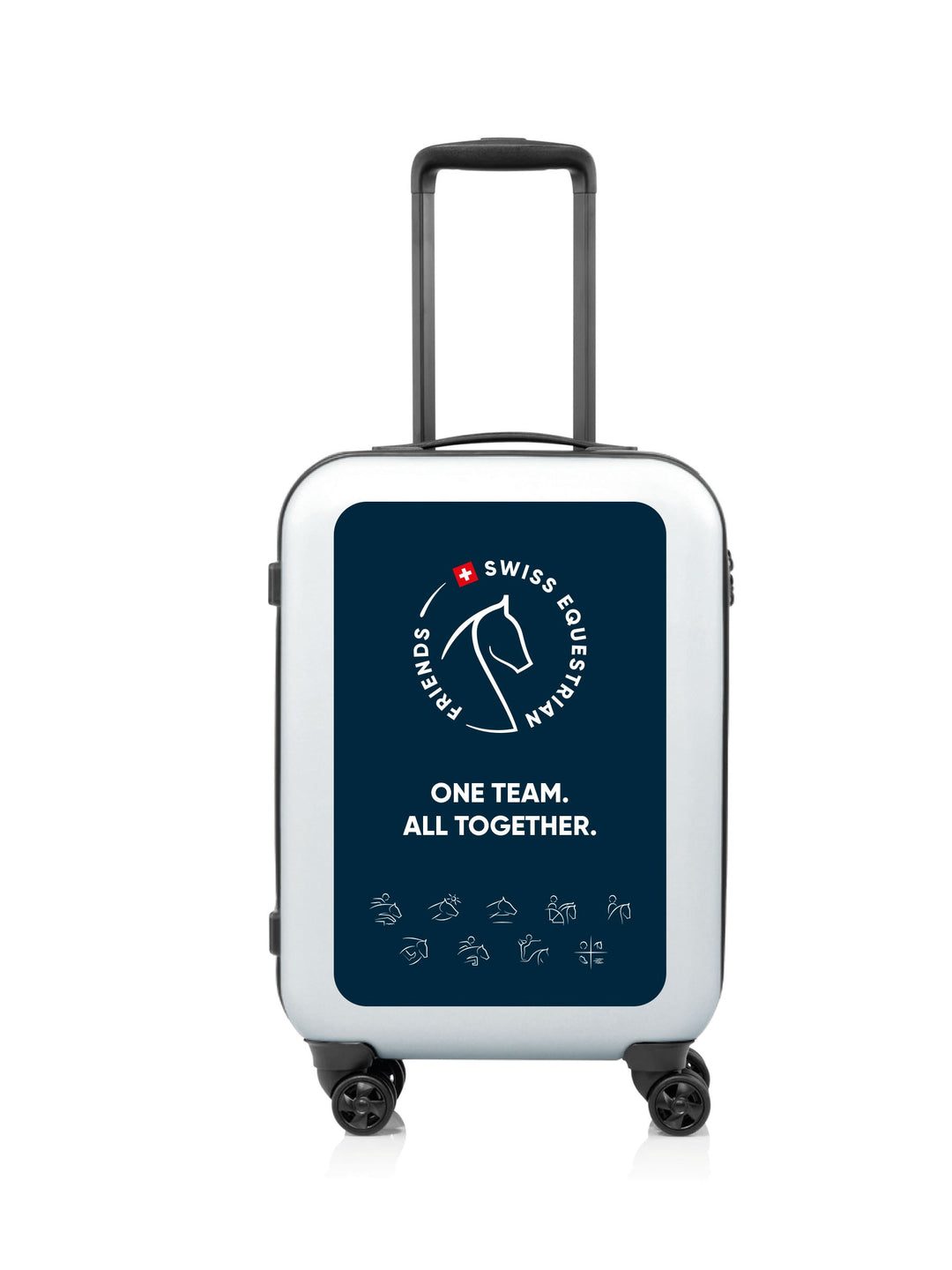Swiss Equestrian Friends- Colly Cabin-Trolley S (blanc) Swiss Made