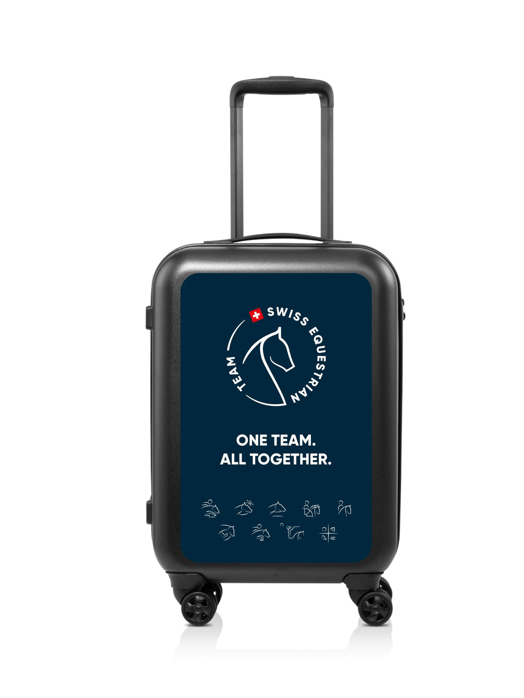 Swiss Equestrian Team - Colly Cabin-Trolley S (schwarz) Swiss Made