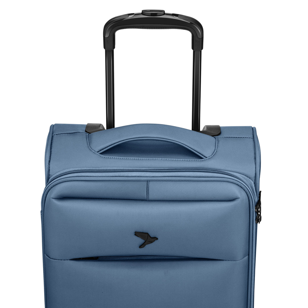 Handgepäck Koffer EasyJet 36 x 45 x 20 blau Underseater Teleskopgestaenge
