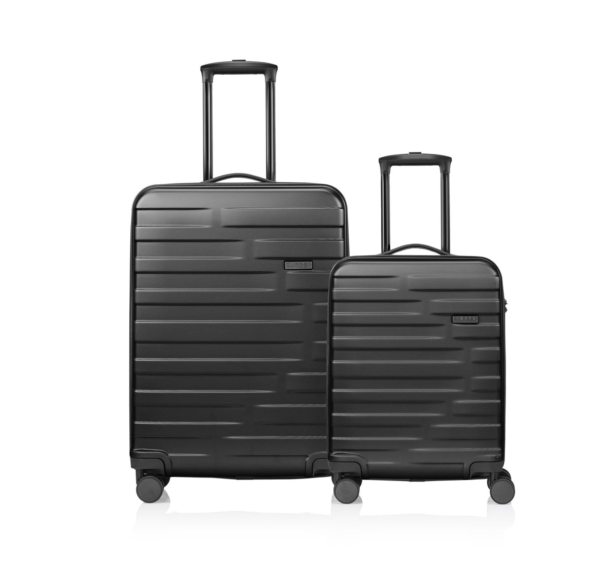 Kosmo Trolley 2-er Set S + M (schwarz)