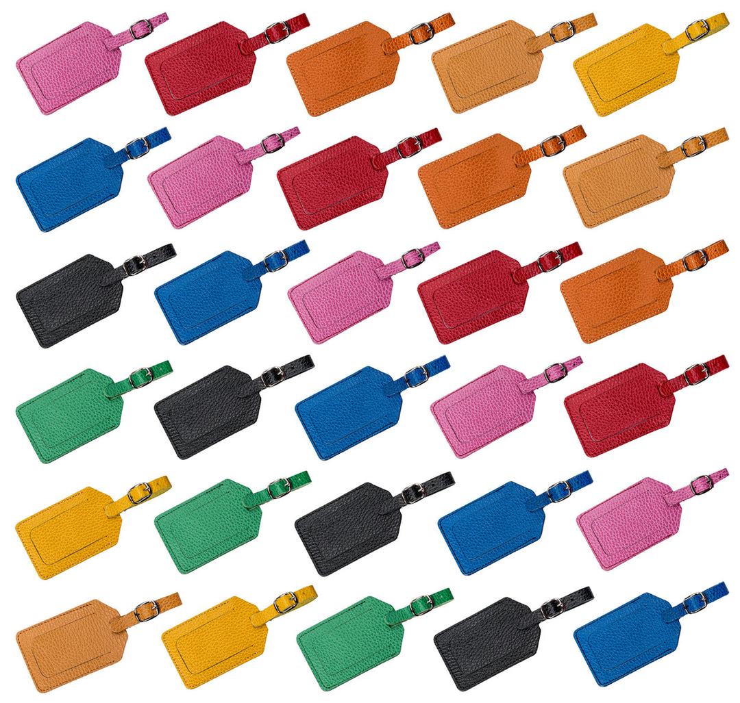 Pack Easy Adresshalter aus Leder - diverse Farben