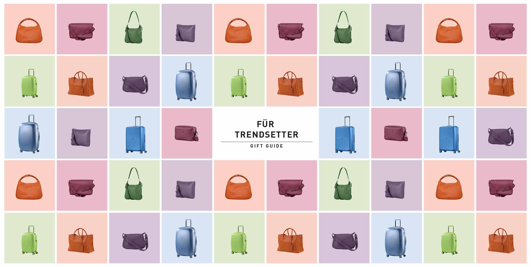 Reisegepäck für Trendsetter