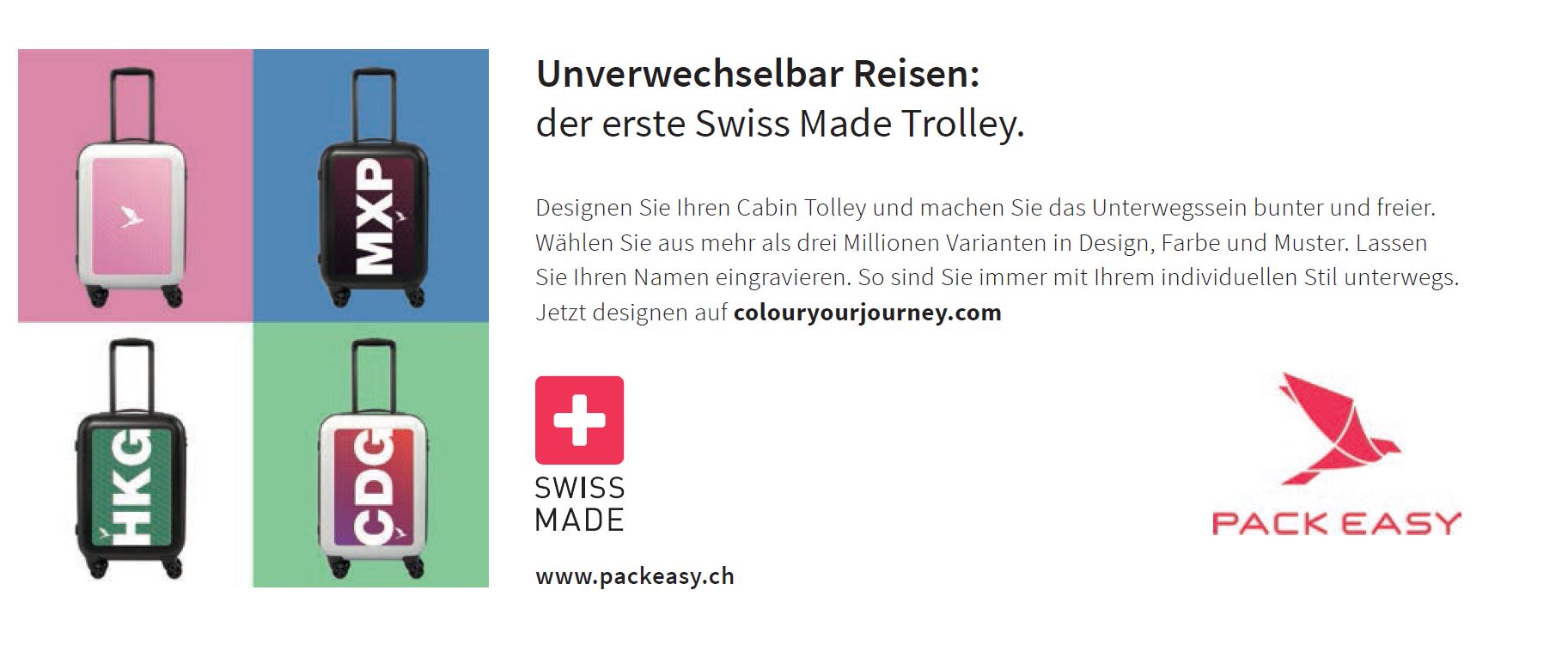 Der erste Swiss Made Trolley