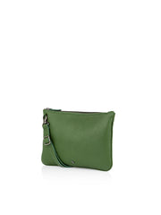 Frontansicht Damenhandtasche - LaPure grün