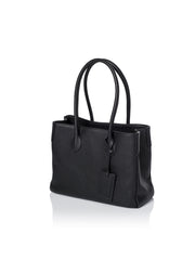 Frontansicht Damenhandtasche - Loris Nr. 6 Shopper, schwarz