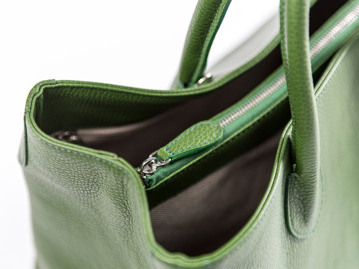 Ansicht Detail Damenhandtasche - Loris Nr. 7 Shopper, grün