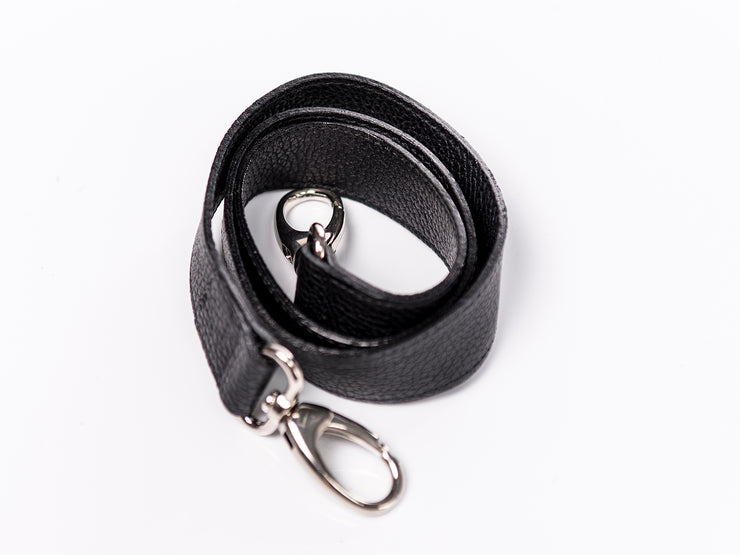 Ansicht Umhängeriemen Damenhandtasche - Loris Nr. 7 Shopper, schwarz