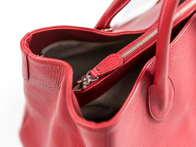 Ansicht Detail Damenhandtasche - Loris Nr. 16 Shopper, rot