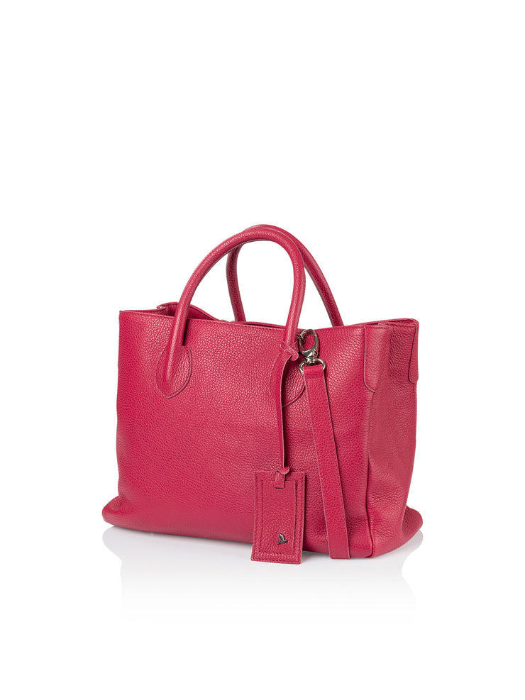 Frontansicht Damenhandtasche - Loris Nr. 16 Shopper, pink