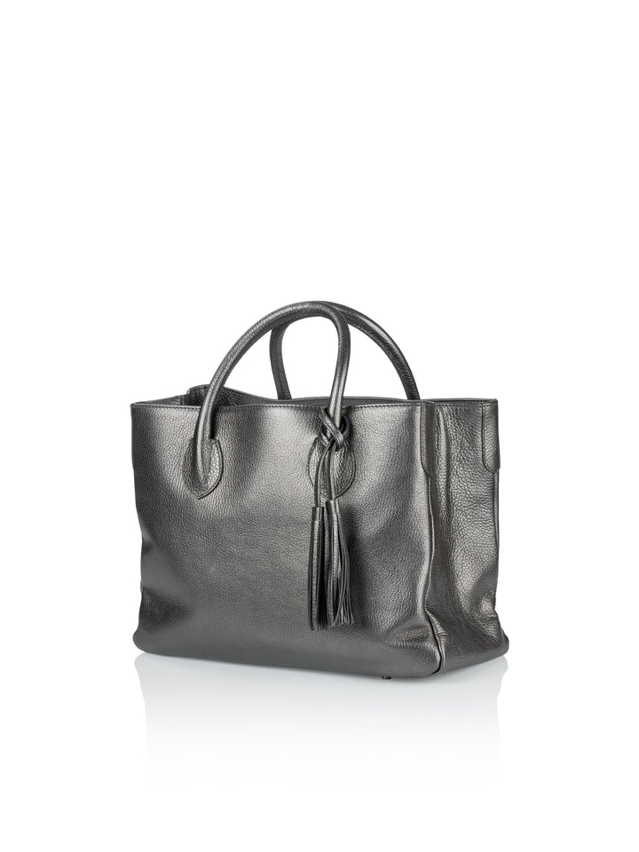 Frontansicht Damenhandtasche - Loris Nr. 16 Shopper, beige