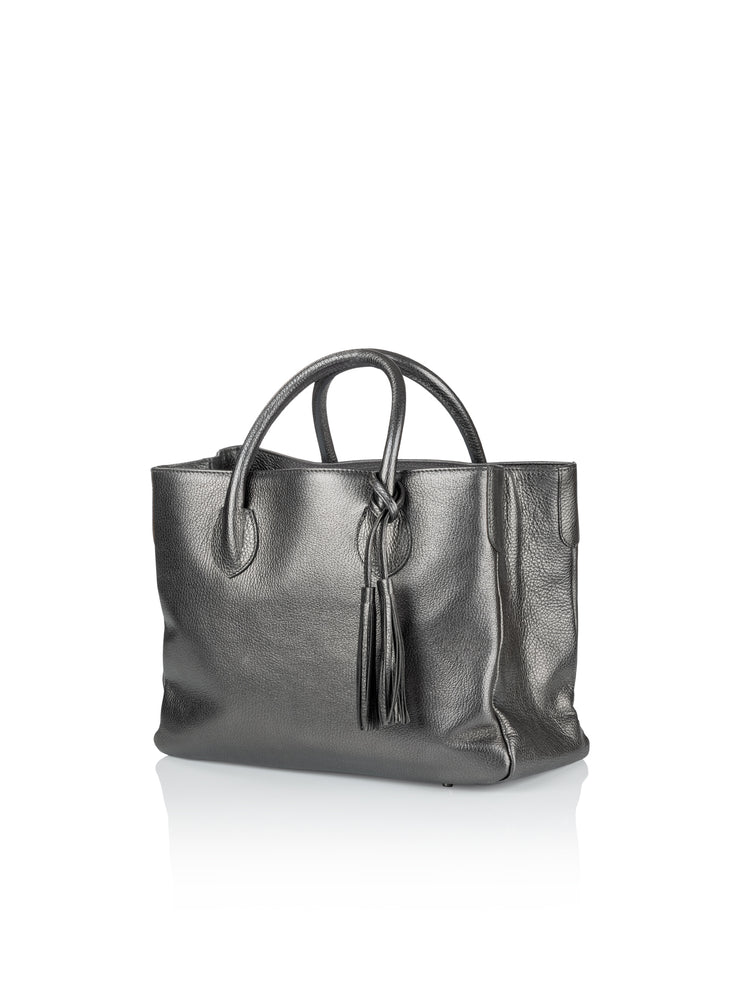 Frontansicht Damenhandtasche - Loris Nr. 16 Shopper, beige