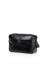 Frontansicht Damenhandtasche - Laureen Ledetasche schwarz