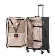 Rückseite Rollkoffer - GoOn Trolley L schwarz