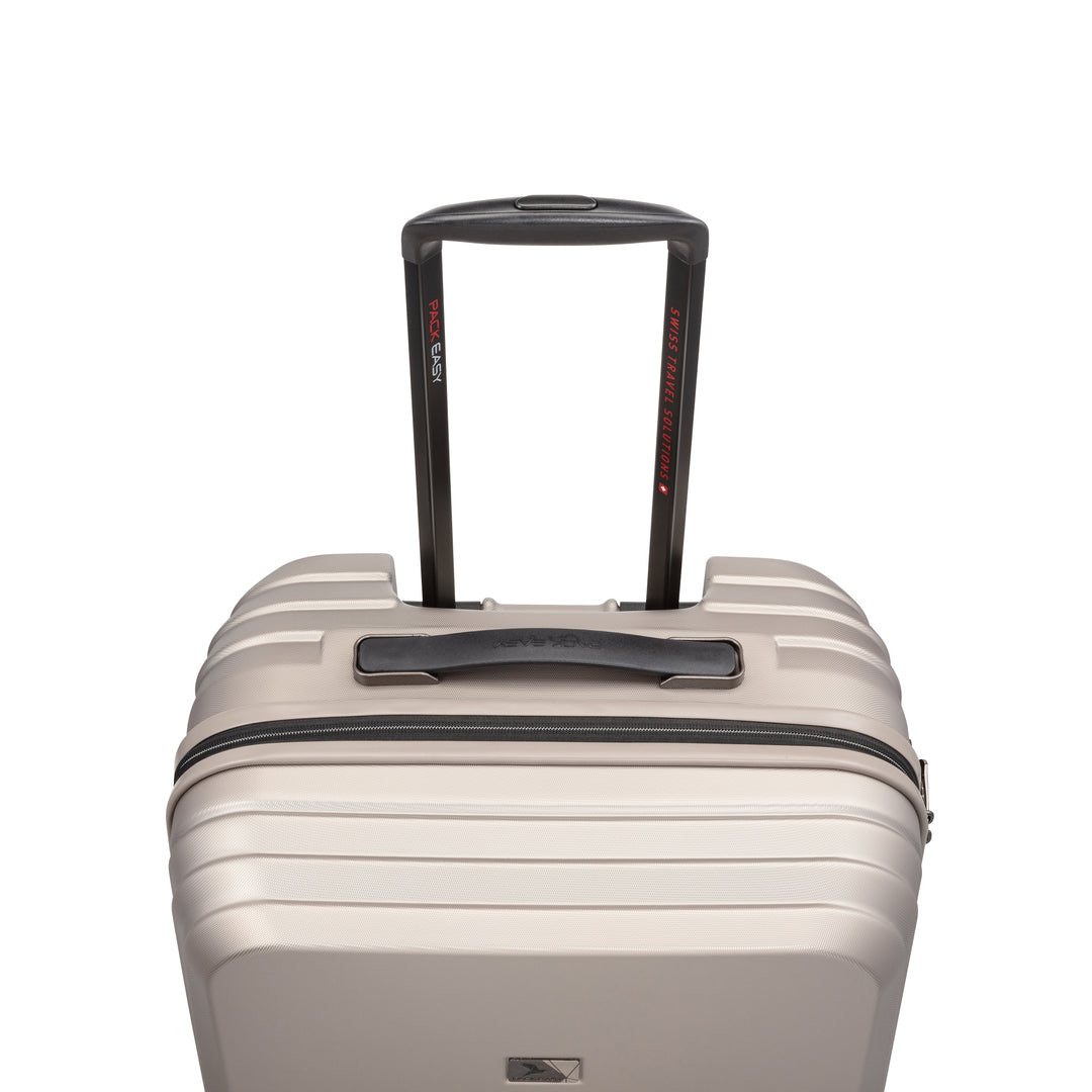 Sicht von oben, Rollkoffer mit Griff - Genius Trolley M, taupe