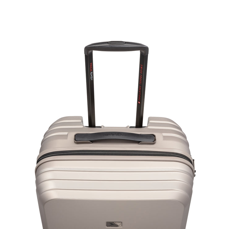 Sicht von oben, Rollkoffer mit Griff - Genius Trolley M, taupe