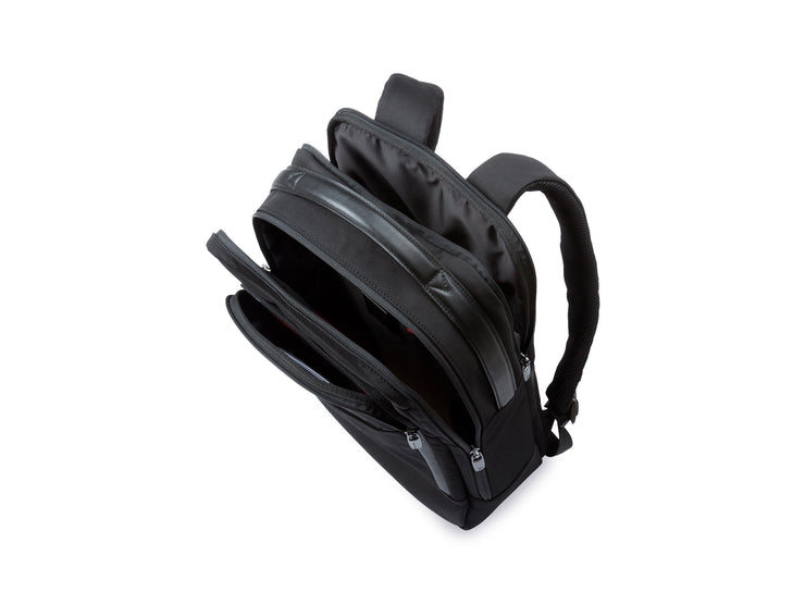 Ansicht geöffneter Rucksack - Horizon Business Reisegepäck, schwarz