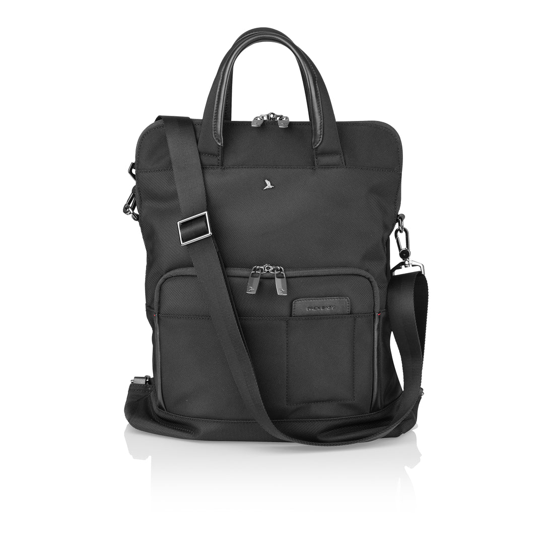 Frontansicht Rucksack - Horizon Business Reisegepäck, schwarz