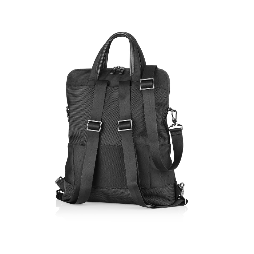 Rückseite Rucksack - Horizon Business Reisegepäck, schwarz