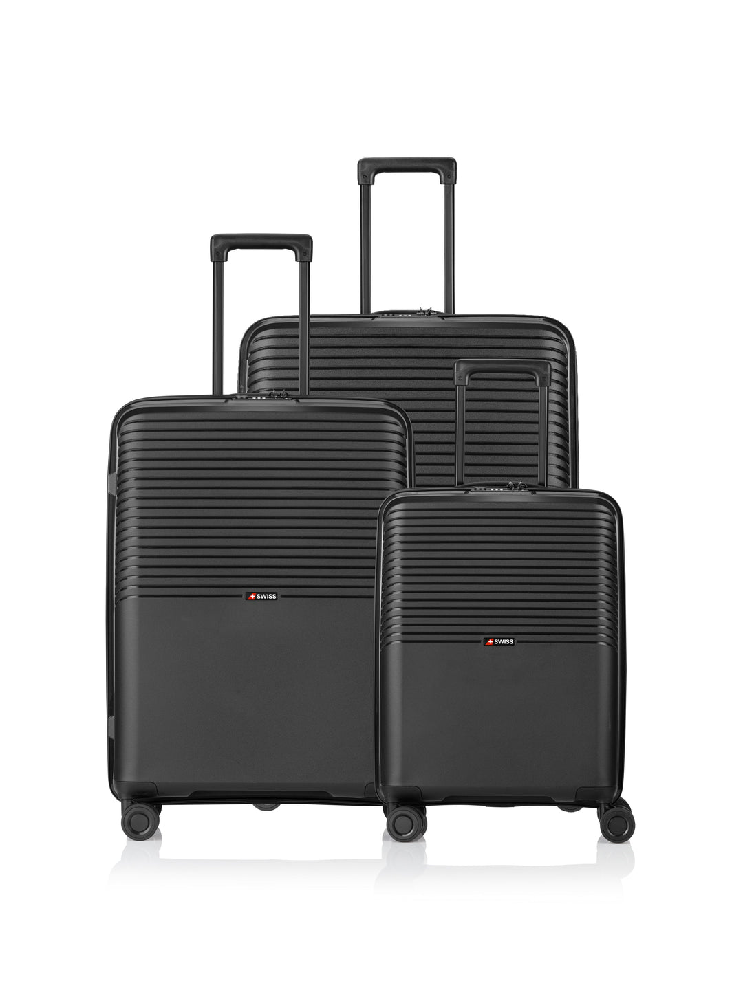 Jet Trolley 3er Set in schwarz