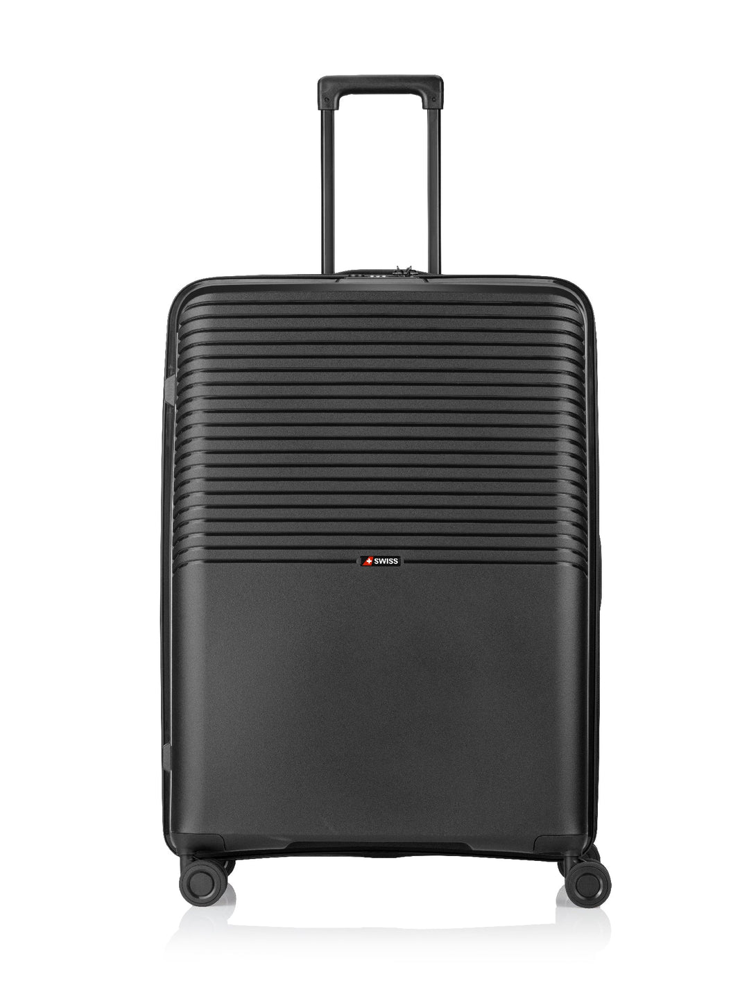 Frontansicht Rollkoffer - Jet Trolley L, schwarz