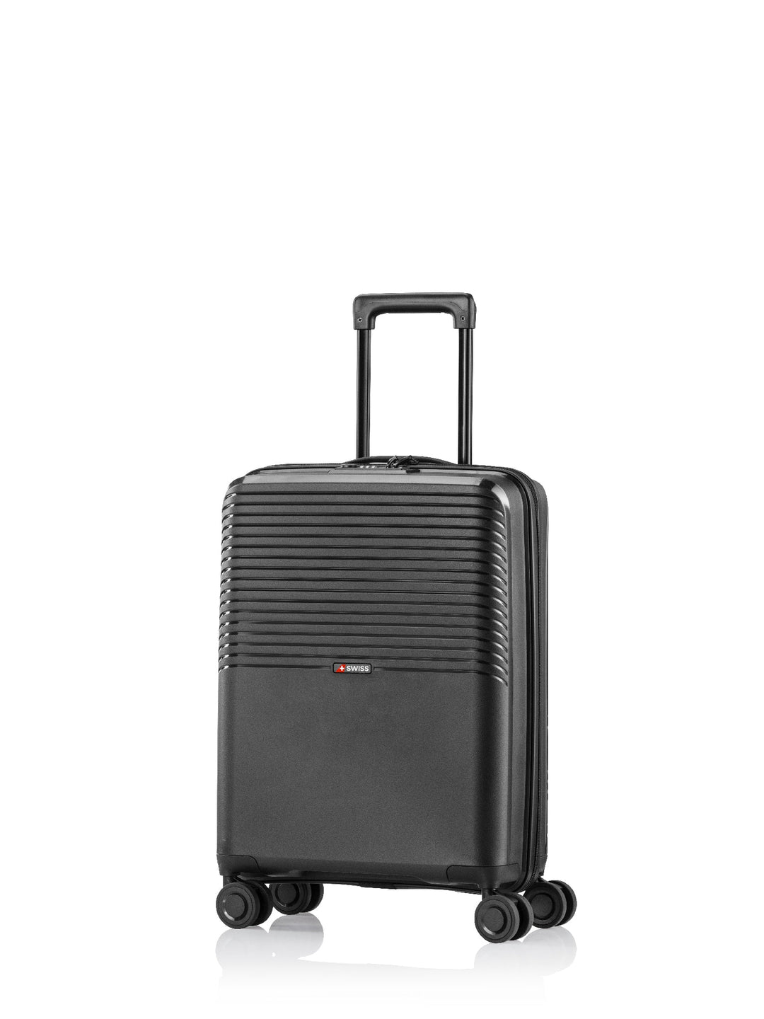 Frontansicht Handgepäck - Jet Cabin Trolley S, schwarz