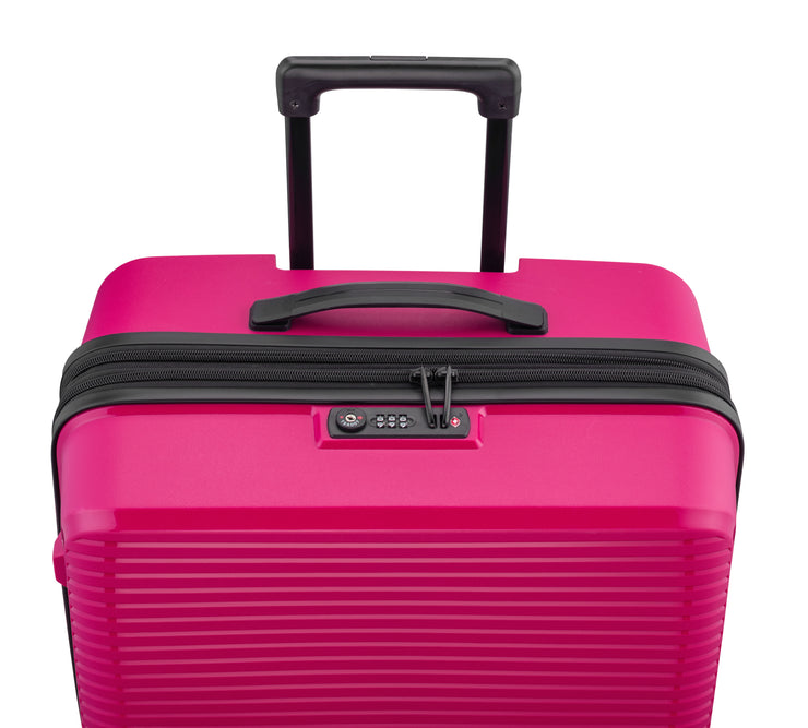 Sicht von oben, Rollkoffer mit Griff - Jet Trolley M, rot