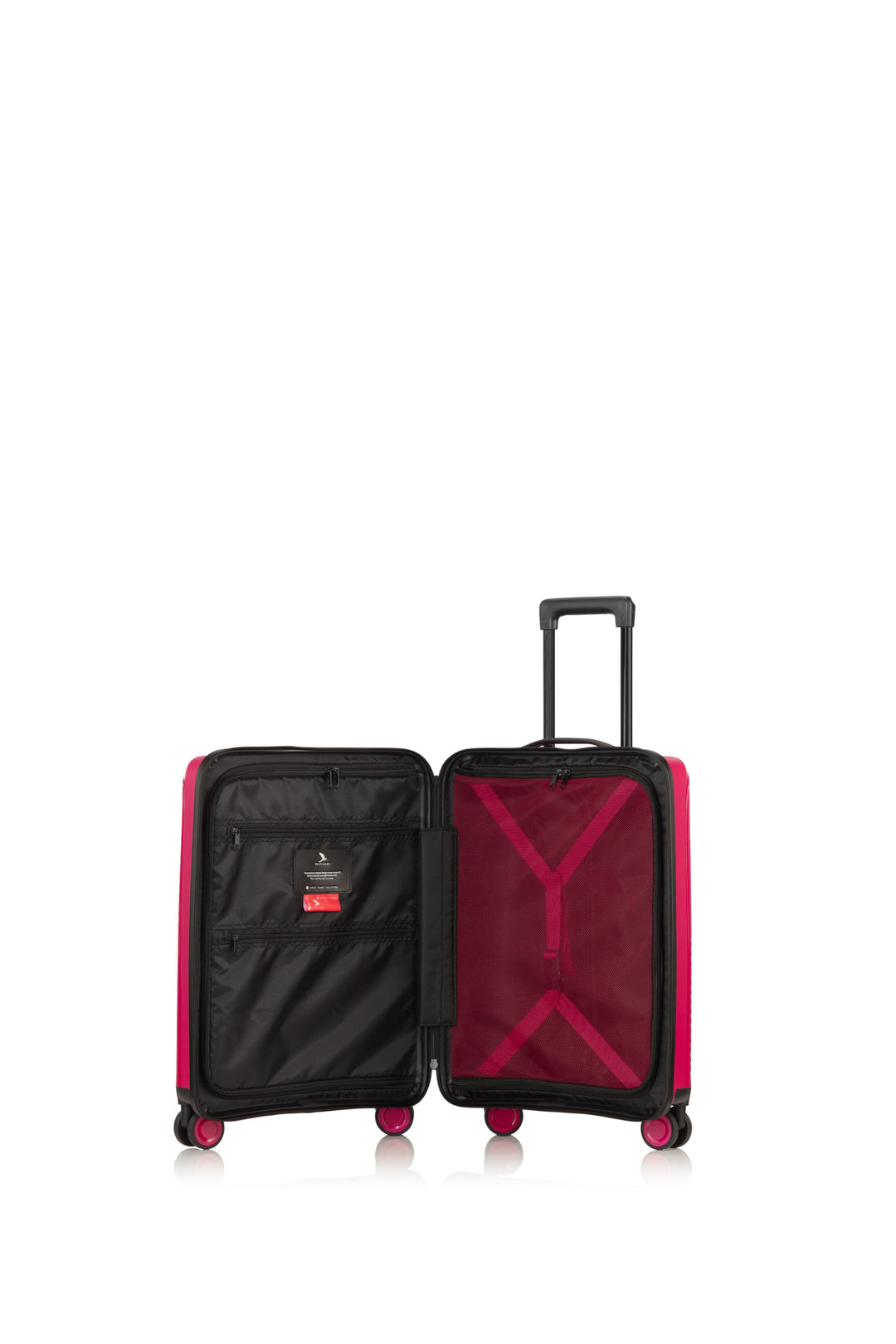 Ansicht geöffnetes Handgepäck - Jet Cabin Trolley S, rot