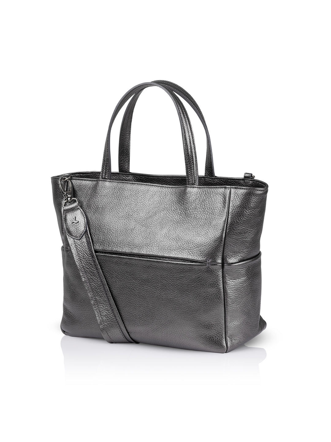 Frontansicht Damenhandtasche - Lara, Shopper, anthracite