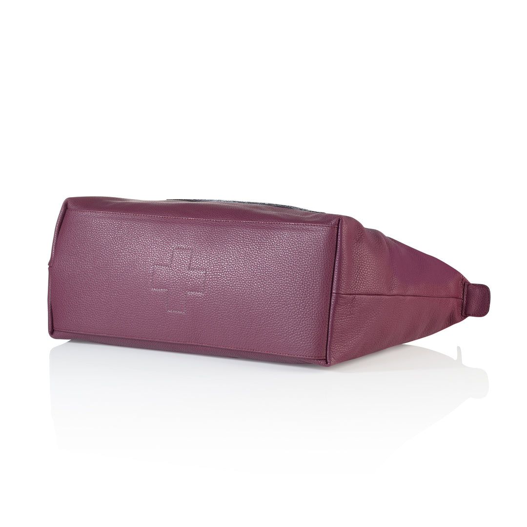 Ansicht von unten Reisetasche - LovelyElement Weekender, lila