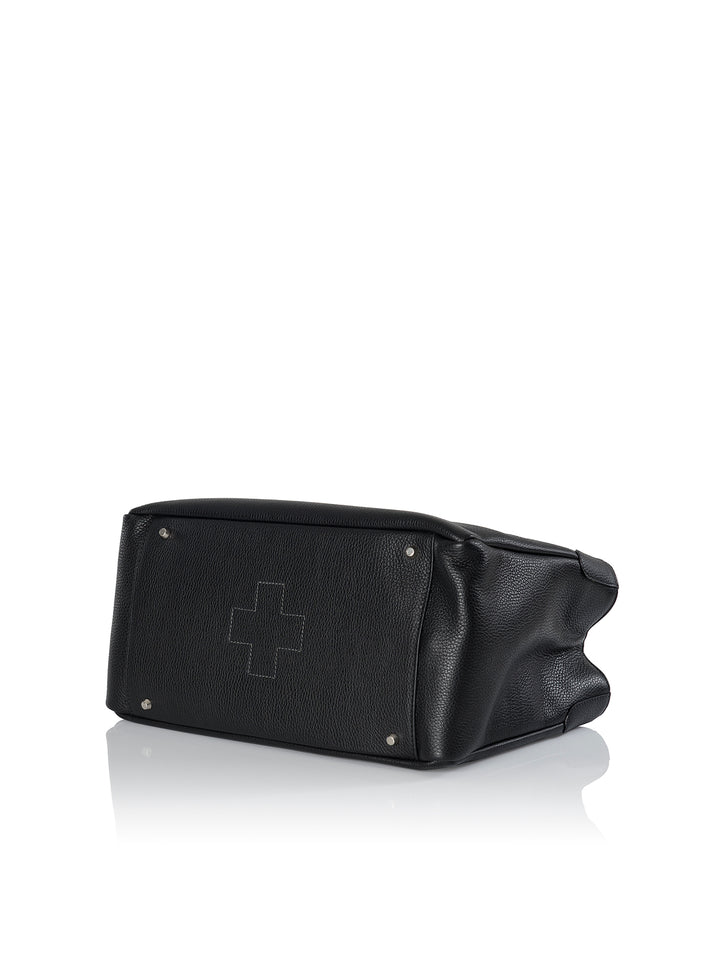 Ansicht unten Damenhandtasche - Loris Nr. 7 Shopper, anthrazit