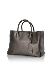 Frontansicht Damenhandtasche - Loris Nr. 7 Shopper, anthrazit