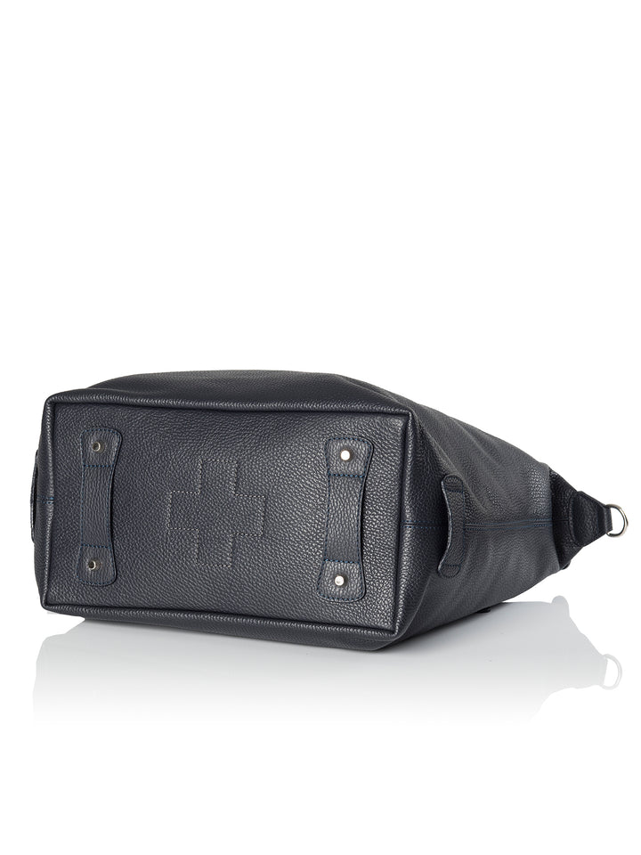 Ansicht unten Damenhandtasche - Lamica Schultertasche, blau