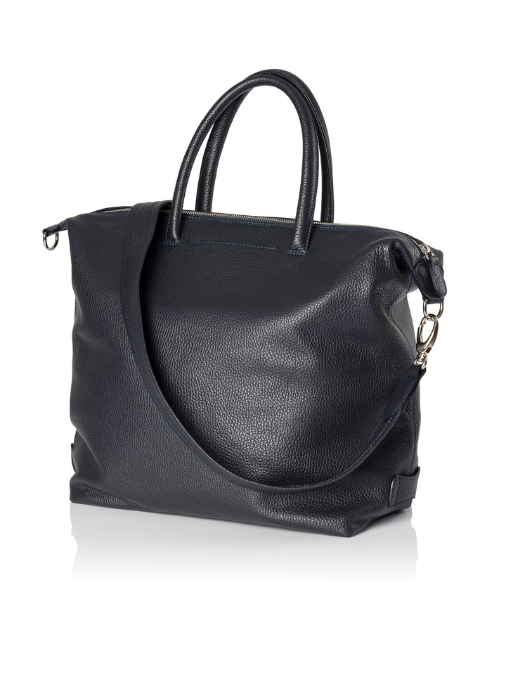 Ansicht hinten Damenhandtasche - Lamica Schultertasche, blau