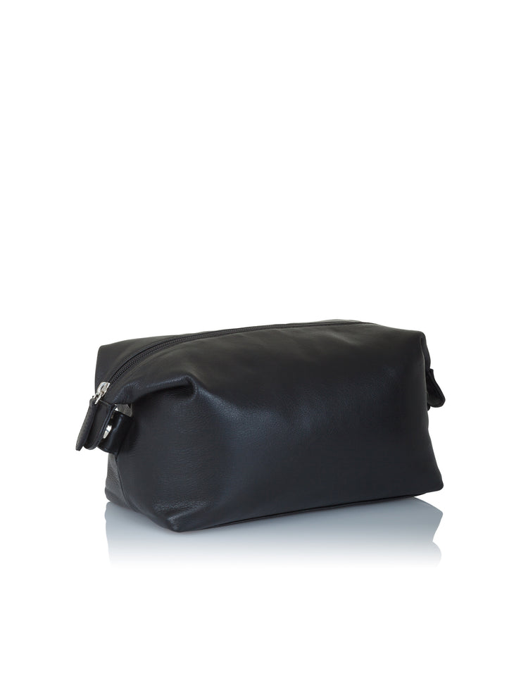 Frontansicht Reisezubehör - Swiss Made, Nécessaire, Kosmetiktasche, schwarz