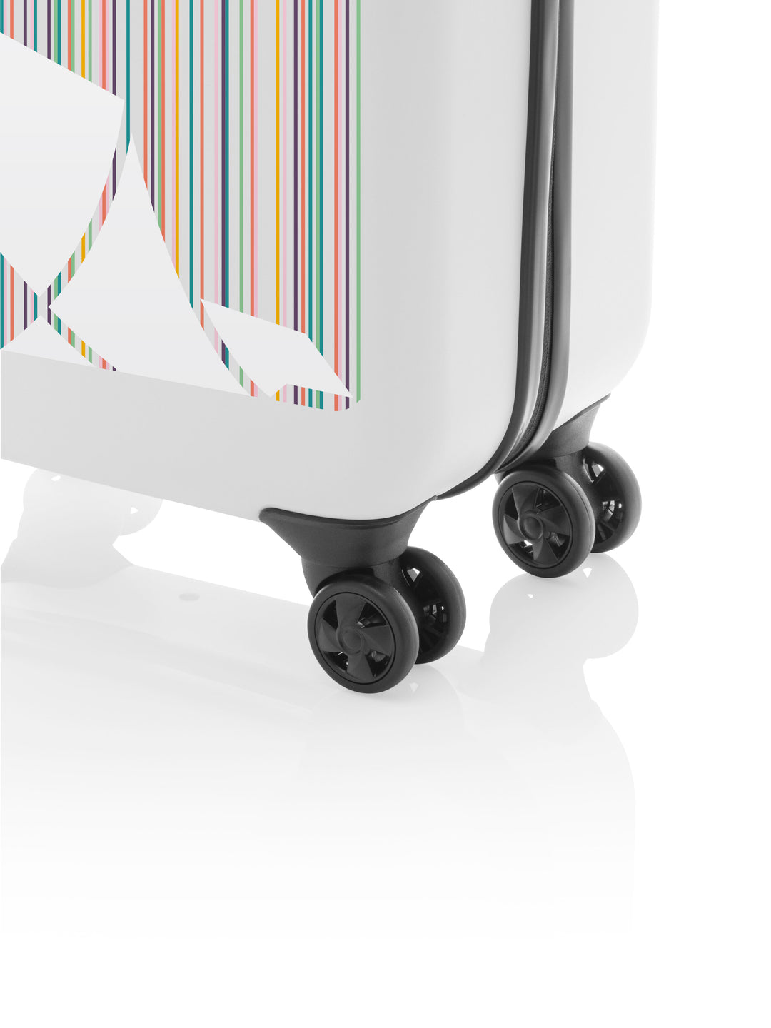 Nahaufnahme der Doppelrollen - Colly Cabin Trolley S, Colour Your Journey